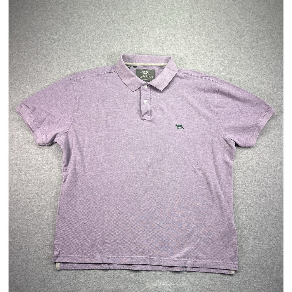 Rodd & Gunn Polo Shirt Mens 2XL XXL‎ Purple Lilac Short Sleeve Sports Fit